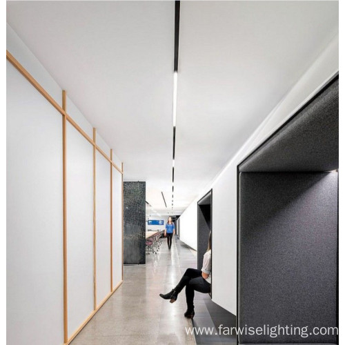 Dimmable Embedded Mounted Magnetic Track Lighting System